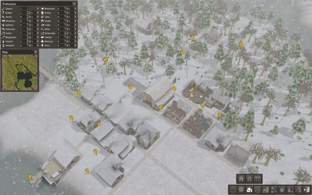 Interfejs w Banished nie nastręcza zbyt wielkich problemów z jego obsługą. - Interfejs w Banished | Podstawy rozgrywki - Banished - poradnik do gry