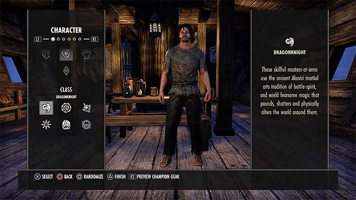 Klasę postaci musisz wybrać w momencie tworzenia nowego bohatera - ESO: Klasy postaci - The Elder Scrolls Online - poradnik do gry