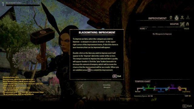 Kowalstwo - ESO: Rzemiosło, porady - The Elder Scrolls Online - poradnik do gry