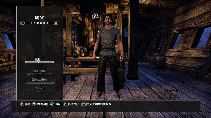 Do dyspozycji jest szereg opcji do ogólnych zmian wyglądu bohatera - ESO: Kreator postaci, najlepszy pierwszy bohater, porady - The Elder Scrolls Online - poradnik do gry
