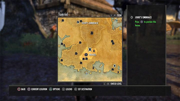 Domy możliwe do zakupienia są przede wszystkim zaznaczone na mapie świata - ESO: Własny dom - jak kupić? - The Elder Scrolls Online - poradnik do gry