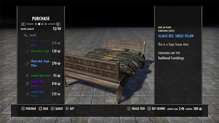 Jeśli zależy ci na szybkim umeblowaniu domu, to możesz odwiedzić sklep Crown Store - ESO: Własny dom - jak kupić? - The Elder Scrolls Online - poradnik do gry