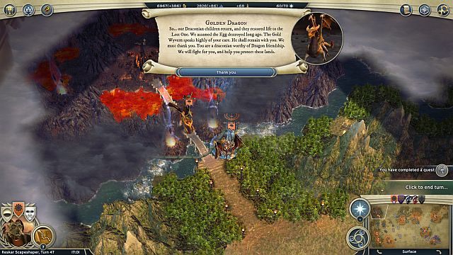 Siedlisko i dostępne w nim jednostki mogą się przydać. - Ziemie obiecane | Kampania Elfiego Dworu w Age of Wonders III - Age of Wonders III - poradnik do gry