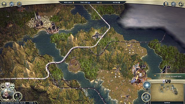 Jedne z miast, które należy zniszczyć bądź zmienić zamieszkującą je rasę. - Szafirowy Archipelag | Kampania Elfiego Dworu w Age of Wonders III - Age of Wonders III - poradnik do gry