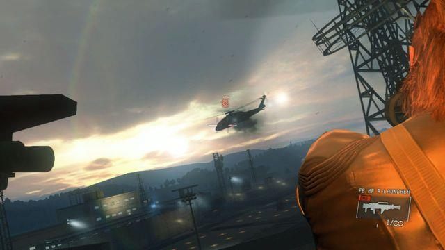 Zniszcz wrogi helikopter - Intel Operative Rescue | Misje poboczne w Metal Gear Solid V Ground Zeroes - Metal Gear Solid V: Ground Zeroes - poradnik do gry