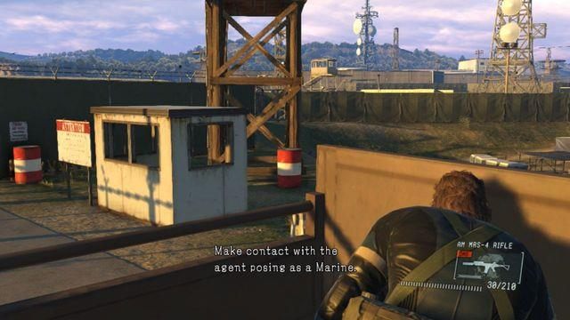 Wysiądź z cieżarówki na początku - Classified Intel Acquisition | Misje poboczne w Metal Gear Solid V Ground Zeroes - Metal Gear Solid V: Ground Zeroes - poradnik do gry