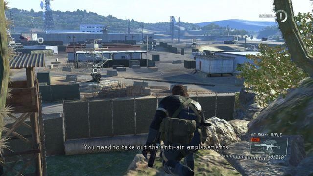 Zniszcz działka przeciwlotnicze - Destroy the Anti-Air Emplacements | Misje poboczne - Metal Gear Solid V: Ground Zeroes - poradnik do gry