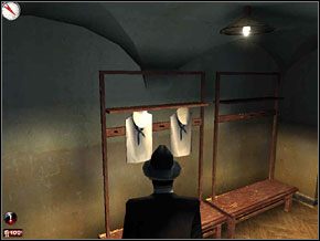 Wracamy na statek, bramkarz przeszukuje nas przy wejściu - Misja 15 - Wszystkiego najlepszego! | Mafia The City of Lost Heaven - Mafia: The City of Lost Heaven - poradnik do gry