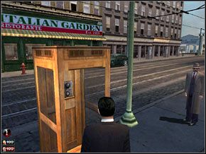 Wskakujemy w nasze auto i zmierzamy w stronę baru - Misja 16 - Szczęściarz | Mafia The City of Lost Heaven - Mafia: The City of Lost Heaven - poradnik do gry