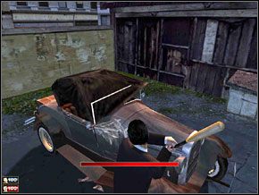 Pozbawiamy go spluwy i bierzemy się za auta - Misja 3 - Impreza koktajlowa | Mafia The City of Lost Heaven - Mafia: The City of Lost Heaven - poradnik do gry