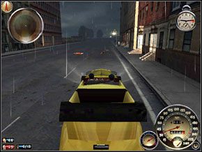 Gonimy bandziorów do obrzeży miasta, starając się nie zgubić ich z oczu - Misja 7 - Lepiej do tego przywyknij | Mafia The City of Lost Heaven - Mafia: The City of Lost Heaven - poradnik do gry