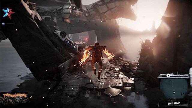 Użycie nowo udostępnionej mocy okaże się pomocne m.in. w unikaniu kontaktu z wodą - Prolog - Parting of the Ways - Opis przejścia - inFamous: Second Son - poradnik, opis przejścia, miasto