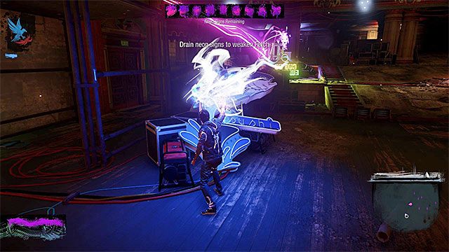 Wysysaj energię z kolejnych neonów - 5 - Go Fetch - Opis przejścia - inFamous: Second Son - poradnik, opis przejścia, miasto