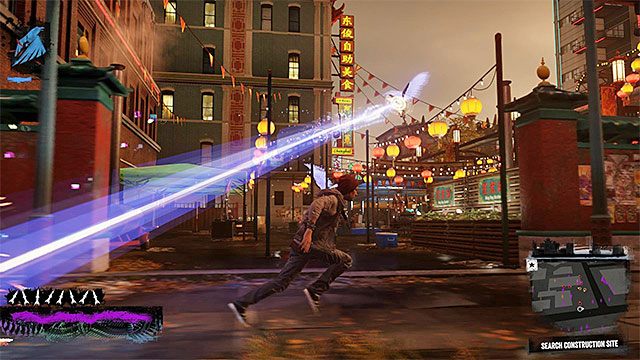Walcz z aniołami i gangsterami, sprawdzając jednocześnie kolejne oznaczone obszary - 10 - Reggie takes Flight - Opis przejścia - inFamous: Second Son - poradnik, opis przejścia, miasto