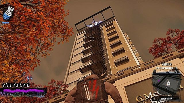 Budynek, na dachu którego zatrzyma się uciekający anioł - 10 - Reggie takes Flight - Opis przejścia - inFamous: Second Son - poradnik, opis przejścia, miasto