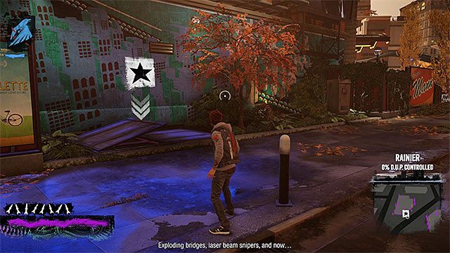 Miejsce rozpoczęcia misji - 11 - Heavens Hellfire - Opis przejścia - inFamous: Second Son - poradnik, opis przejścia, miasto