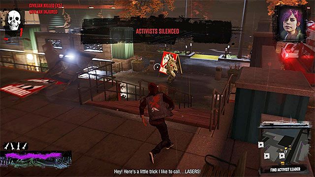 Zaatakuj protestujących i pokonaj nowe wojska D.U.P. - 7b - Fight Intolerants - Opis przejścia - inFamous: Second Son - poradnik, opis przejścia, miasto
