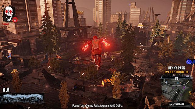 Miejsce stoczenia bitwy w dzielnicy Denny Park - 13b - Hunting the Hunters - Opis przejścia - inFamous: Second Son - poradnik, opis przejścia, miasto
