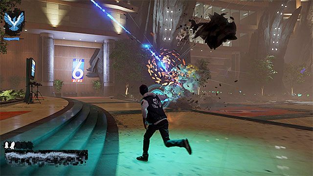 Nie zatrzymuj się nigdzie żeby nie zostać trafionym ogromnym betonowym fragmentem - Brooke Augustine #2 - Pojedynki z bossami - inFamous: Second Son - poradnik, opis przejścia, miasto
