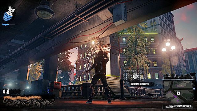 Podejdź do znacznika znajdującego się w zachodniej części dzielnicy Lantern District i zacznij od wysłuchania rozmowy z Eugenem, który jest ogromnym fanem Delsina - 9 - The Fan - Opis przejścia - inFamous: Second Son - poradnik, opis przejścia, miasto