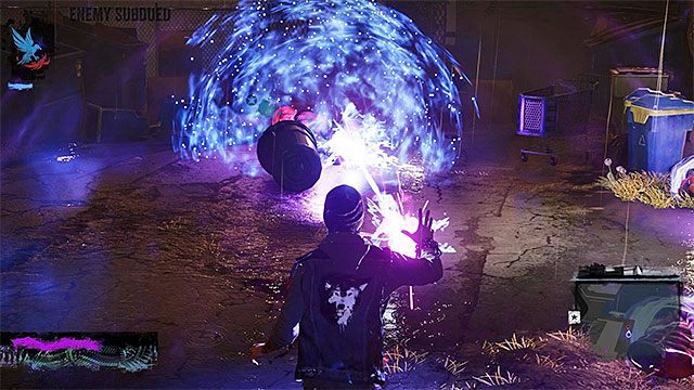 Moc Stasis Bubble zatrzymuje tymczasowo wrogów - 6 - Light It Up - Opis przejścia - inFamous: Second Son - poradnik, opis przejścia, miasto