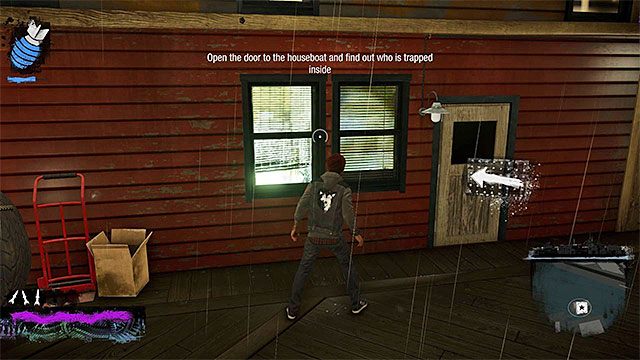 Otwieraj drzwi żeby oswobadzać więzione kobiety - 7a - Trash the Stash - Opis przejścia - inFamous: Second Son - poradnik, opis przejścia, miasto