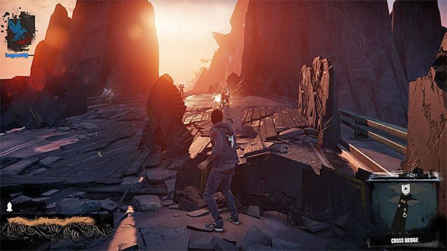 Eliminuj przeciwników po kolei i często zmieniaj pozycję - 8 - The Test - Opis przejścia - inFamous: Second Son - poradnik, opis przejścia, miasto