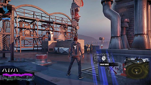 Zniszcz pięć różnych urządzeń zakłócających - Lantern District - Trudniejsze aktywności - Miasto - inFamous: Second Son - poradnik, opis przejścia, miasto