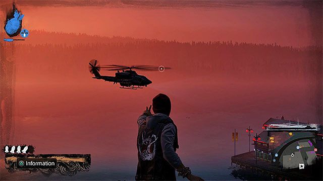 Wrogiej bazy bronią m.in. dwa śmigłowce - Rainier - Trudniejsze aktywności - Miasto - inFamous: Second Son - poradnik, opis przejścia, miasto
