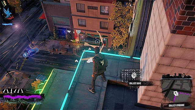 Drugi ślad znajduje się na dachu budynku - Rozdział 1, część 1 - czynności do wykonania w grze - Tajemnice inFamous (inFamous Paper Trail) - inFamous: Second Son - poradnik, opis przejścia, miasto