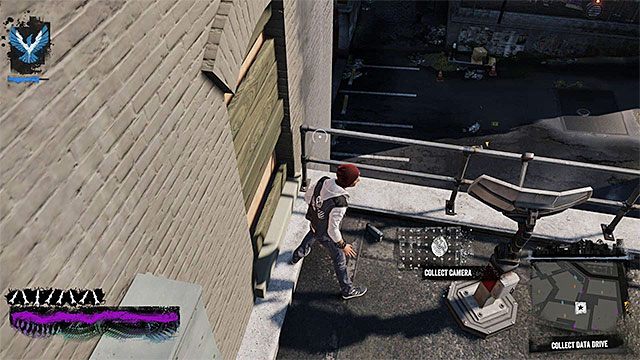 Kamera leży na dachu - Rozdział 3, część 2 - czynności do wykonania w grze - Tajemnice inFamous (inFamous Paper Trail) - inFamous: Second Son - poradnik, opis przejścia, miasto