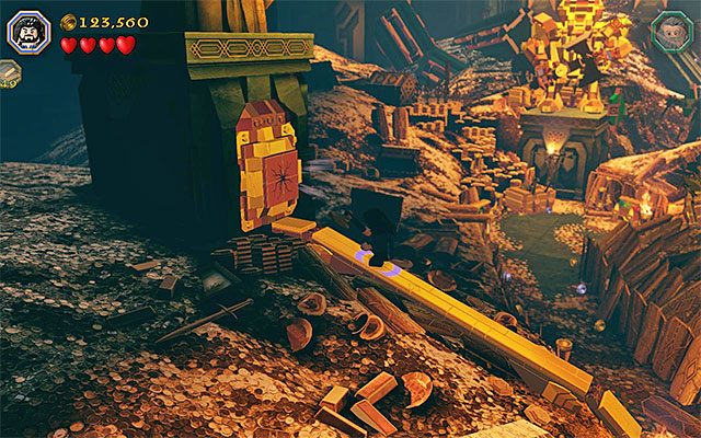 Wymagania: topór (dowolny krasnolud) - Etap 1 (Greatest Kingdom in Middle-Earth) | Główne etapy - Sekrety - LEGO The Hobbit - poradnik do gry