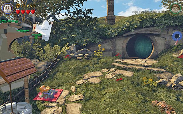 Musisz odbijać się od brzucha najedzonego sojusznika - Etap 2 (An Unexpected Party) | Główne etapy - Sekrety w LEGO The Hobbit - LEGO The Hobbit - poradnik do gry