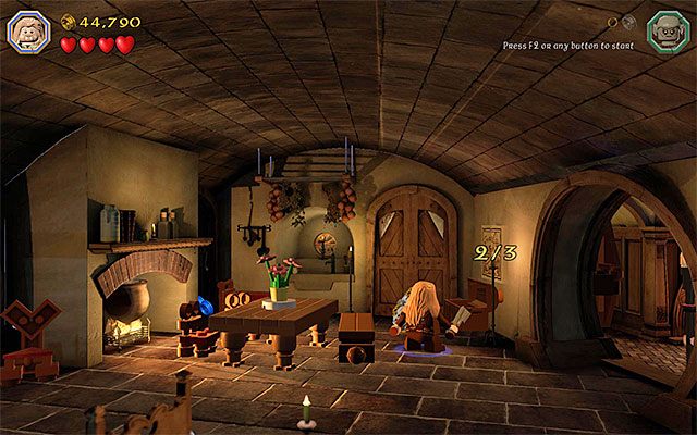 Druga mapa - Etap 2 (An Unexpected Party) | Główne etapy - Sekrety w LEGO The Hobbit - LEGO The Hobbit - poradnik do gry