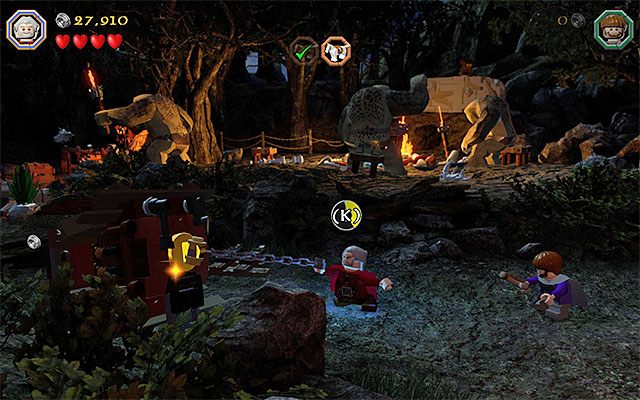 Interaktywny zaczep - Etap 4 (Roast Mutton) | Główne etapy - Sekrety w LEGO The Hobbit - LEGO The Hobbit - poradnik do gry
