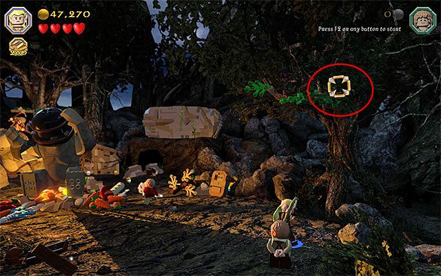 Wymagania: łuk (np - Etap 4 (Roast Mutton) | Główne etapy - Sekrety w LEGO The Hobbit - LEGO The Hobbit - poradnik do gry