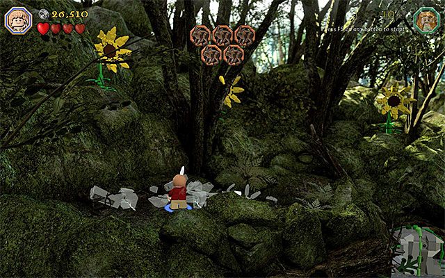 Wymagania: młot (np - Etap 5 (The Troll Hoard) | Główne etapy - Sekrety - LEGO The Hobbit - poradnik do gry