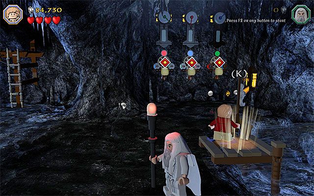 Skonstruuj molo i następnie zalicz mini-grę wędkarską - Etap 6 (Over Hill and Under Hill) | Główne etapy - Sekrety w LEGO The Hobbit - LEGO The Hobbit - poradnik do gry