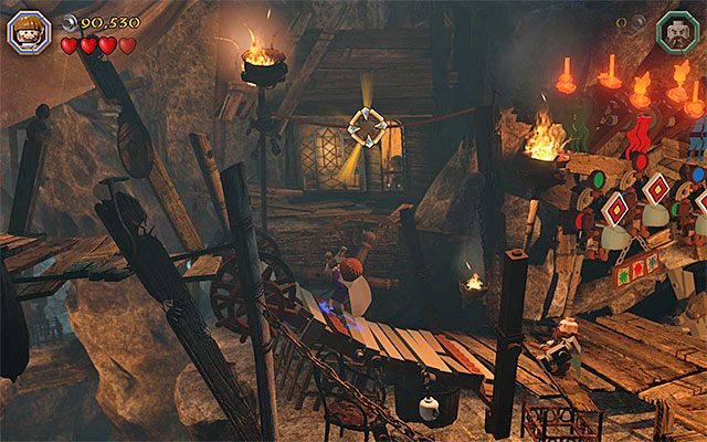 Wymagania: proca (np - Etap 7 (Goblin-town) | Główne etapy - Sekrety w LEGO The Hobbit - LEGO The Hobbit - poradnik do gry