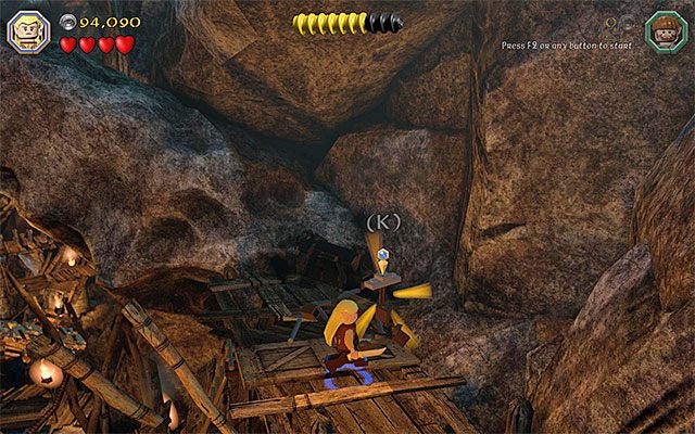 Beczka z unikalnym skarbem - Etap 7 (Goblin-town) | Główne etapy - Sekrety w LEGO The Hobbit - LEGO The Hobbit - poradnik do gry