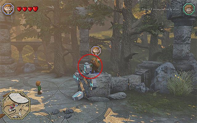 Uderz w najwyższą płytę - Odnajdywanie schematów (1-8) | Śródziemie - Schematy w LEGO The Hobbit - LEGO The Hobbit - poradnik do gry