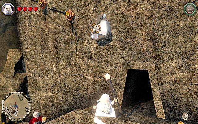 Lokalizacja: High Fells - Odnajdywanie mithrilowych klocków (16-30) | Śródziemie - Mithrilowe klocki LEGO - LEGO The Hobbit - poradnik do gry