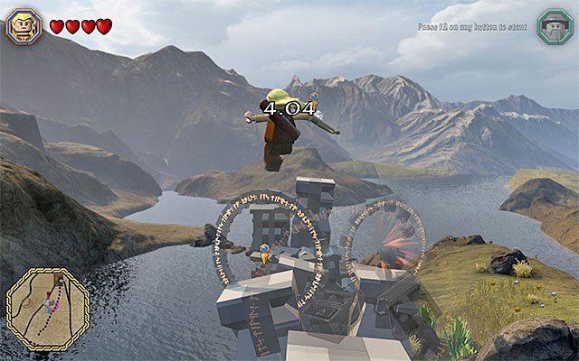 Doskakuj do kolejnych półek - Odnajdywanie mithrilowych klocków (16-30) | Śródziemie - Mithrilowe klocki LEGO - LEGO The Hobbit - poradnik do gry
