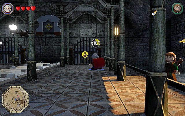 Miejsce użycia cepa - Odnajdywanie mithrilowych klocków (16-30) | Śródziemie - Mithrilowe klocki LEGO - LEGO The Hobbit - poradnik do gry