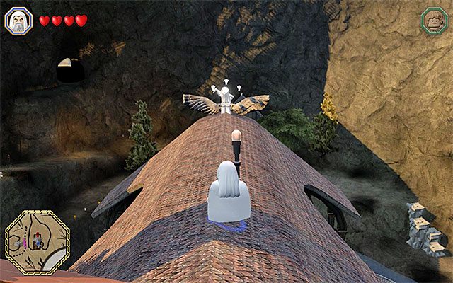 Do zniszczenia jest w sumie dziesięć posągów - Odnajdywanie mithrilowych klocków (16-30) | Śródziemie - Mithrilowe klocki LEGO - LEGO The Hobbit - poradnik do gry