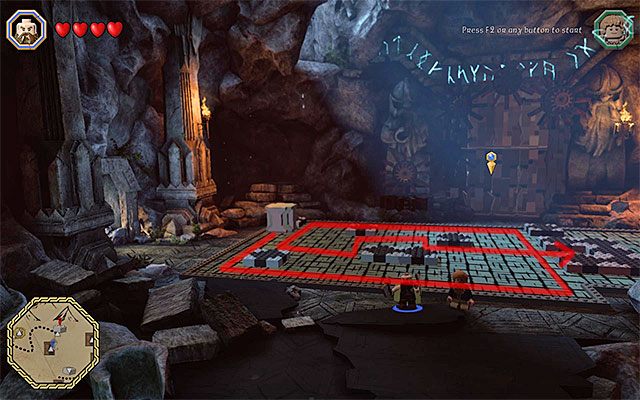 Lokalizacja: Szlak górski - Odnajdywanie mithrilowych klocków (16-30) | Śródziemie - Mithrilowe klocki LEGO - LEGO The Hobbit - poradnik do gry
