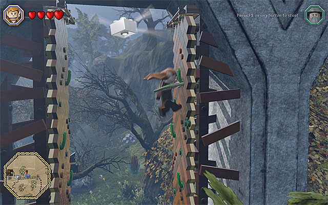 Odbijaj się od bocznych ścian - Odnajdywanie mithrilowych klocków (31-45) | Śródziemie - Mithrilowe klocki LEGO - LEGO The Hobbit - poradnik do gry