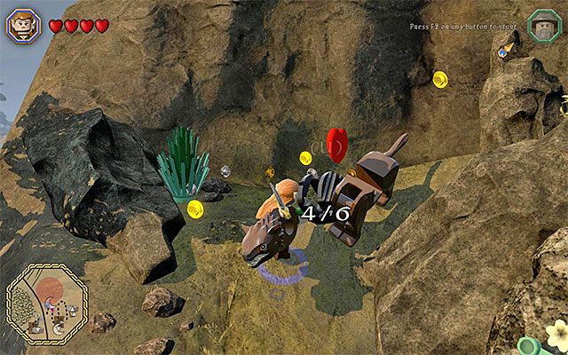 Kolejne potwory najlepiej atakować po kolei - Białe pytajniki - opisy przejścia zadań (21-40) | Śródziemie - Zadania poboczne - LEGO The Hobbit - poradnik do gry