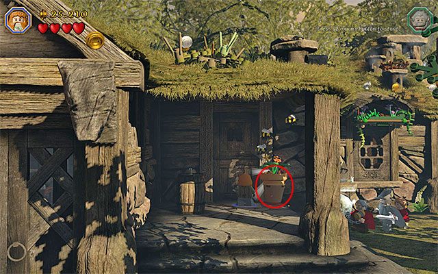 Doniczka - Etap 9 (Queer Lodgings) - Chatka w lesie | Opis przejścia LEGO The Hobbit - LEGO The Hobbit - poradnik do gry