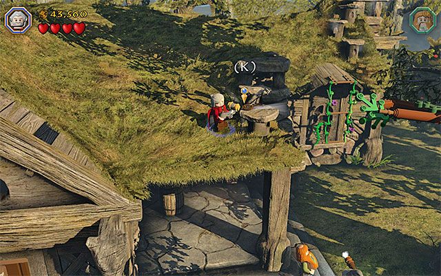 Klucz - Etap 9 (Queer Lodgings) - Chatka w lesie | Opis przejścia LEGO The Hobbit - LEGO The Hobbit - poradnik do gry